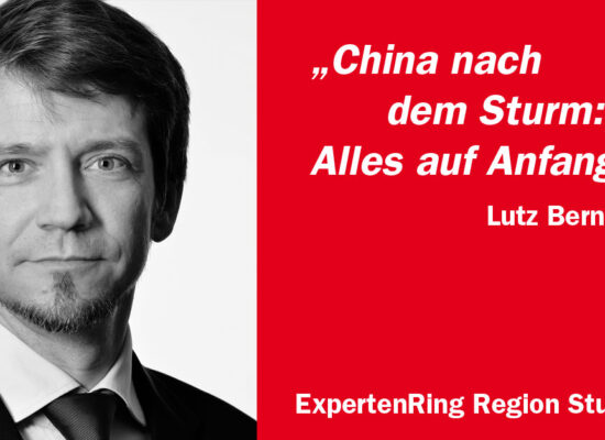 Lutz Berners berichtet aus China nach dem Lockdown