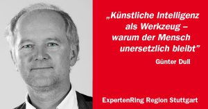Günter Dull über die Künstliche Intelligenz als Werkzeug