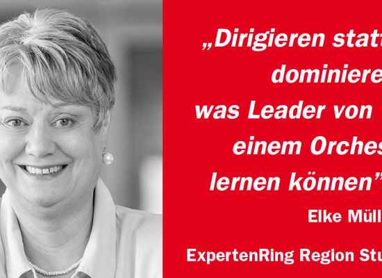 Blogbeitrag Elke Müller: Dirigieren statt dominieren – was Leader von einem Orchester lernen können