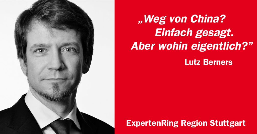 Blogbeitrag von Lutz Berners über die Alternativen zur Abhängigkeit von China