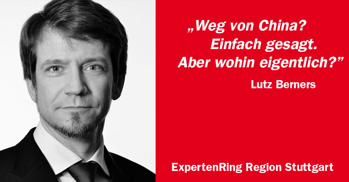 Blogbeitrag von Lutz Berners über die Alternativen zur Abhängigkeit von China