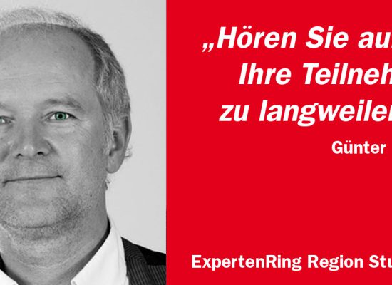 Günter Dull über die Zukunft von Meetings
